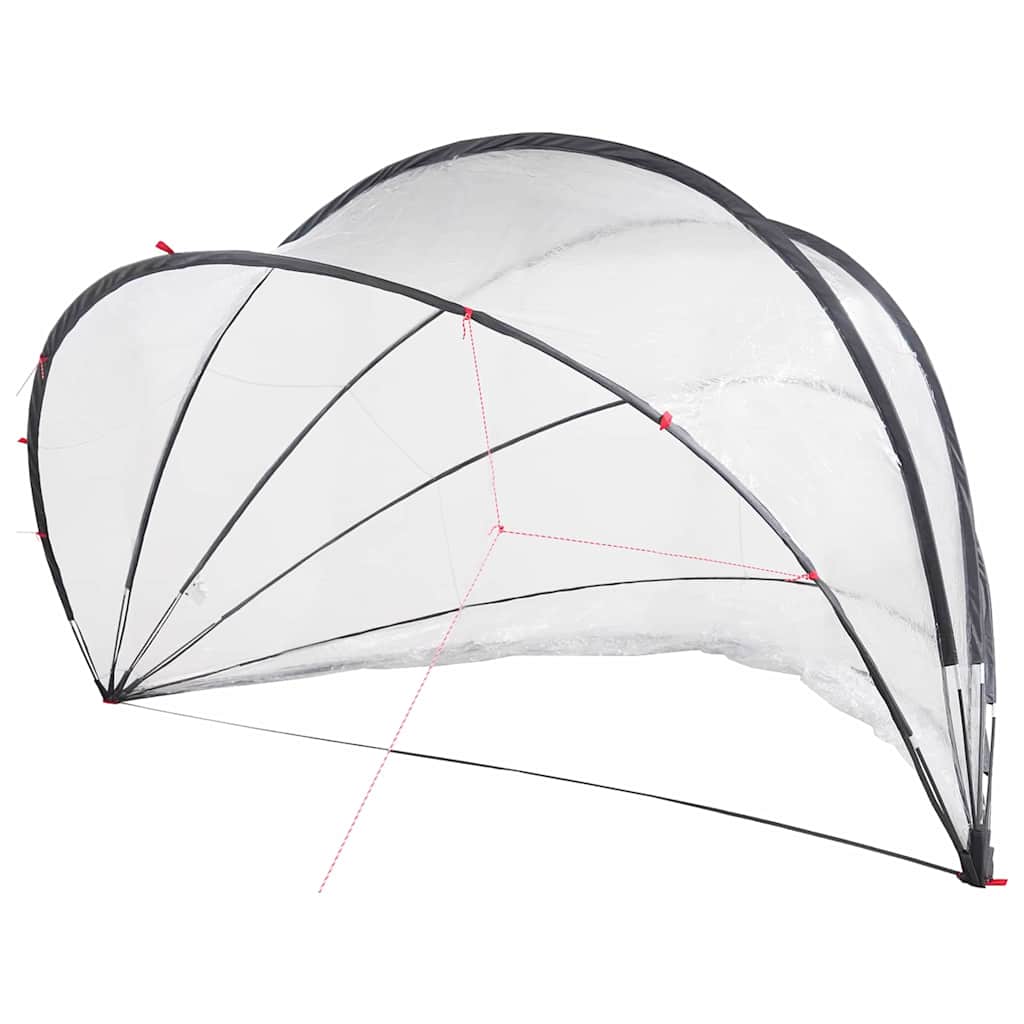 Pool-Dome 336 x 322 x 160 cm 185T Polyester mit PU-Beschichtung