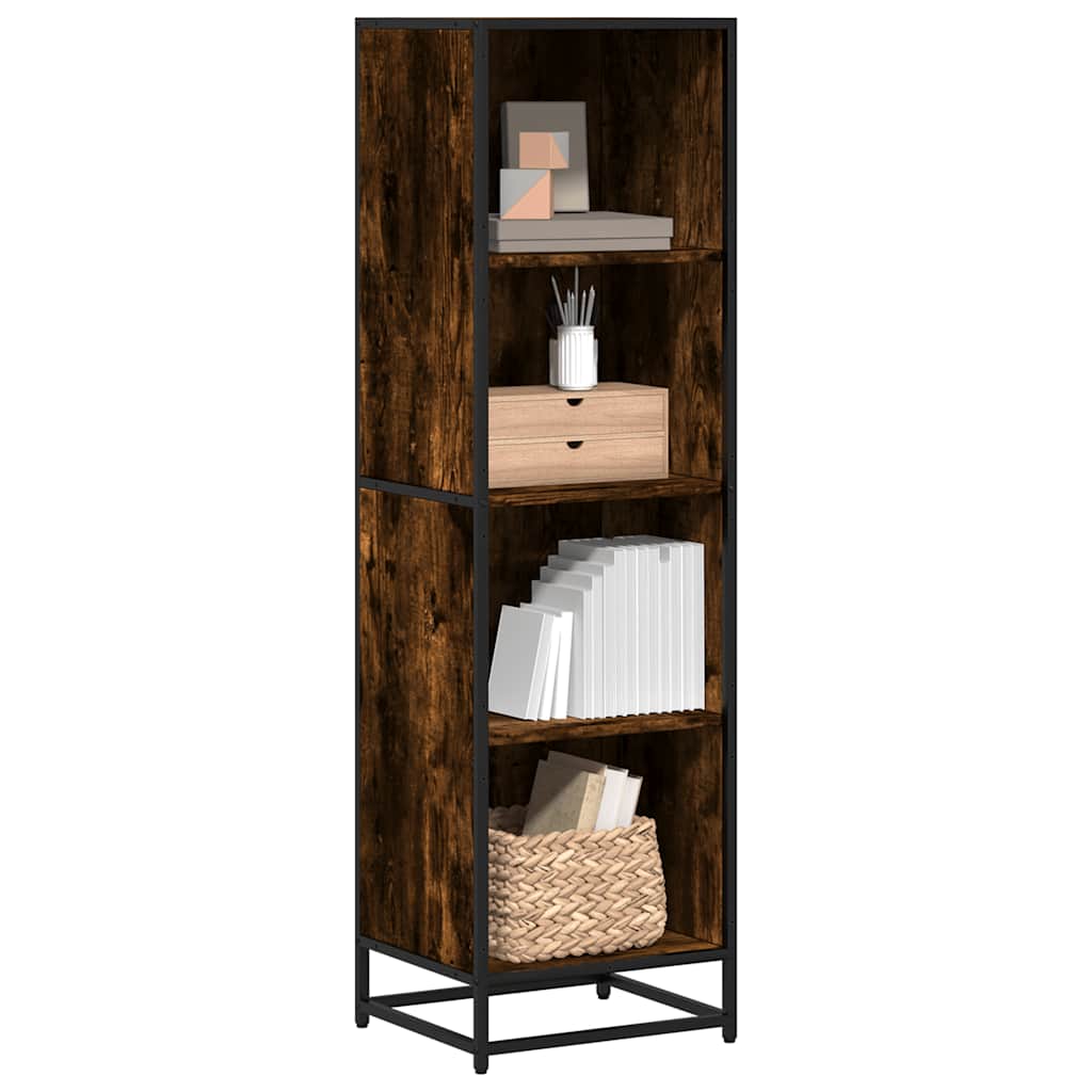 Bücherregal Schwarz 60x35x139 cm Holzwerkstoff