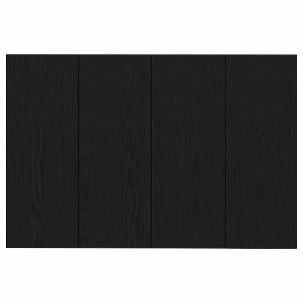 Kopfteil mit Nachttischen Weiß Holzwerkstoff