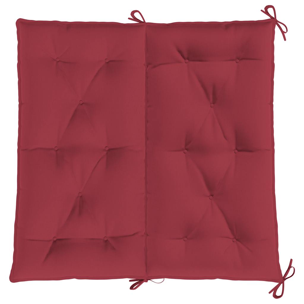 Gartenbank-Auflage Anthrazit 100x(50+50)x7 cm Oxford-Gewebe