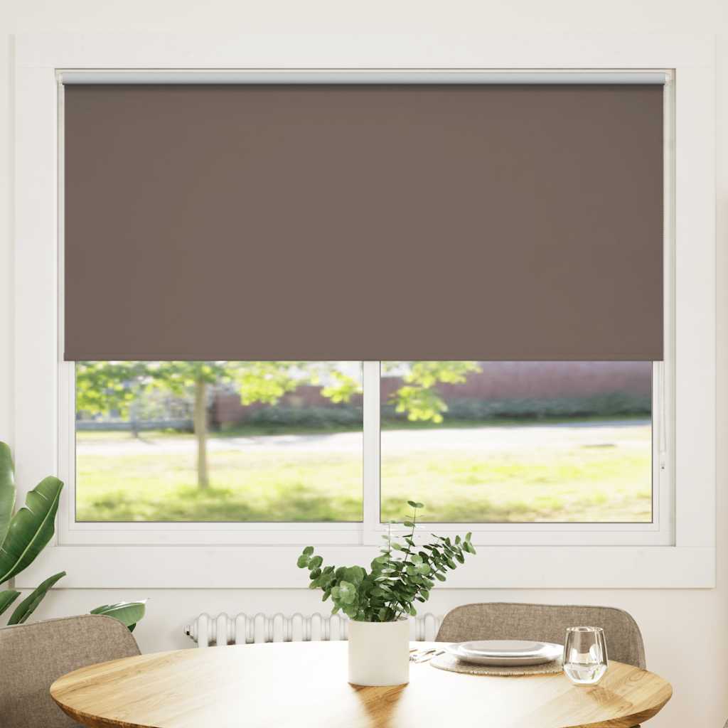 Verdunkelungsrollo 84,4 x 175 cm, Stoffbreite 80 cm, Weiß
