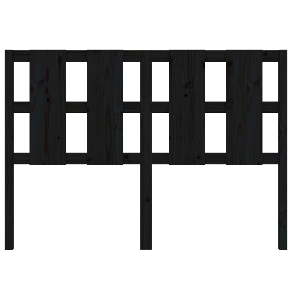 Kopfteil Grau 80,5x4x100 cm Massivholz Kiefer