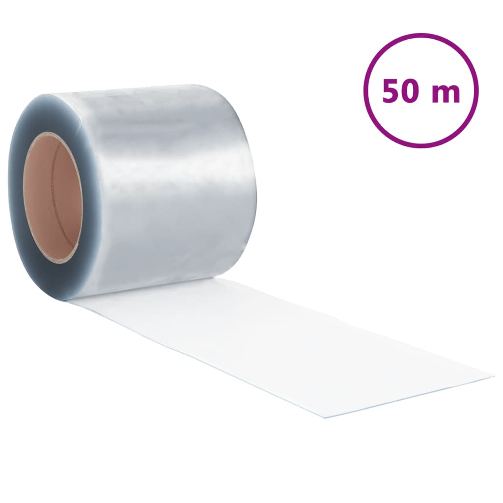 Türvorhang Transparent 200x1,6 mm 10 m PVC
