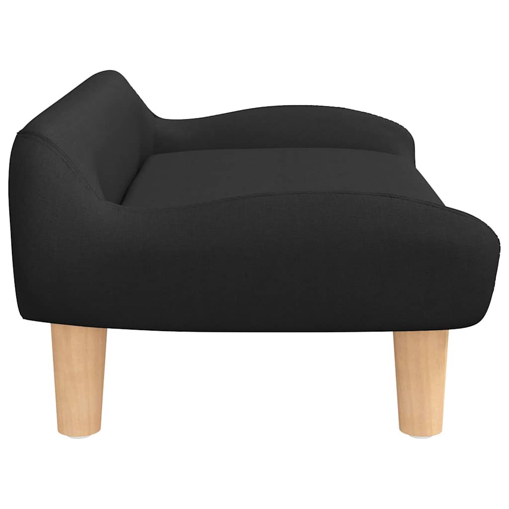 Hundebett Creme 70x40x24 cm Stoff