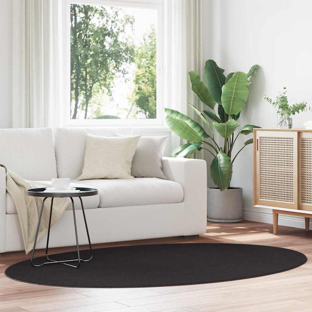 Bereichsteppiche HUARTE Anthrazit 100 x 200 cm 100 %Polyester