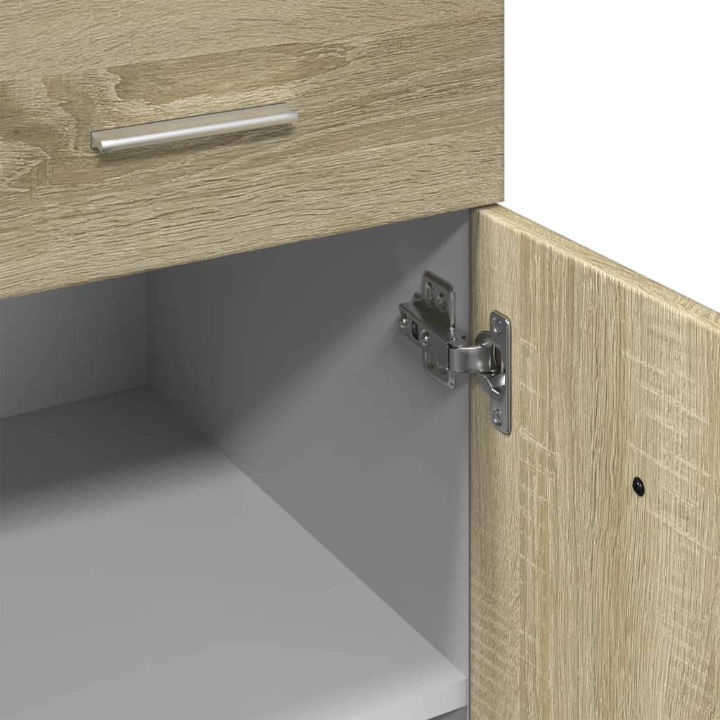 Unterschrank Lyon Weiß 60x46x81,5 cm Holzwerkstoff