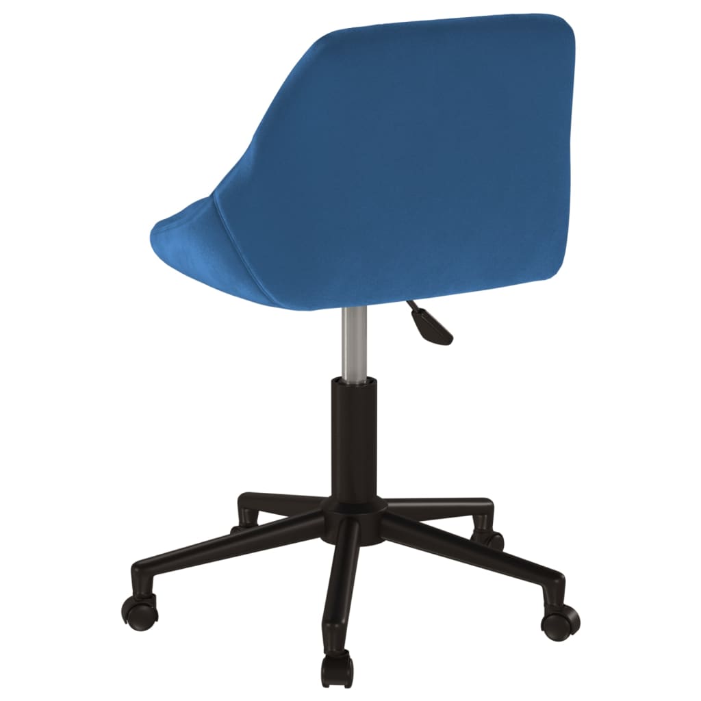 Bürostuhl Drehbar Creme Samt