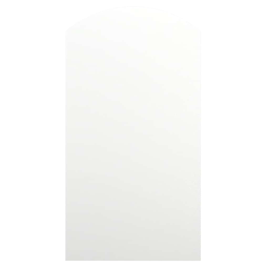 Spiegel mit LED-Leuchten 60x30 cm Glas Oval
