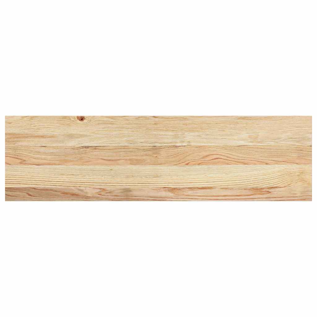 Treppenstufen 4 Stk. Unbehandelt 70x25x2 cm Massivholz Eiche