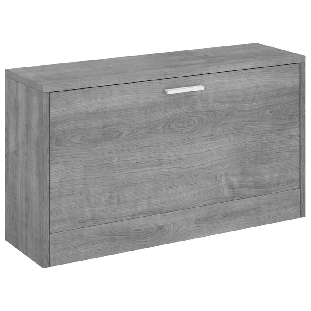 Schuhbank Eiche 80x24x45 cm