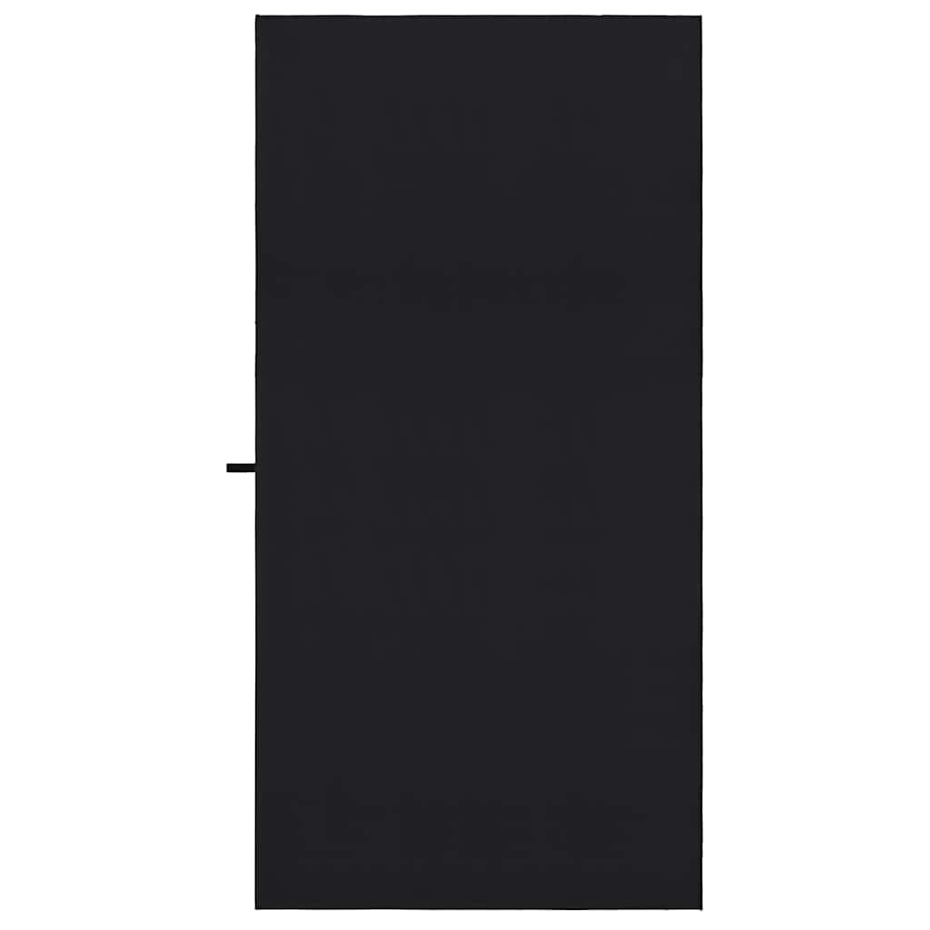 Sporthandtücher 2 pcs Schwarz 50 x 30 cm Polyester und Polyamid