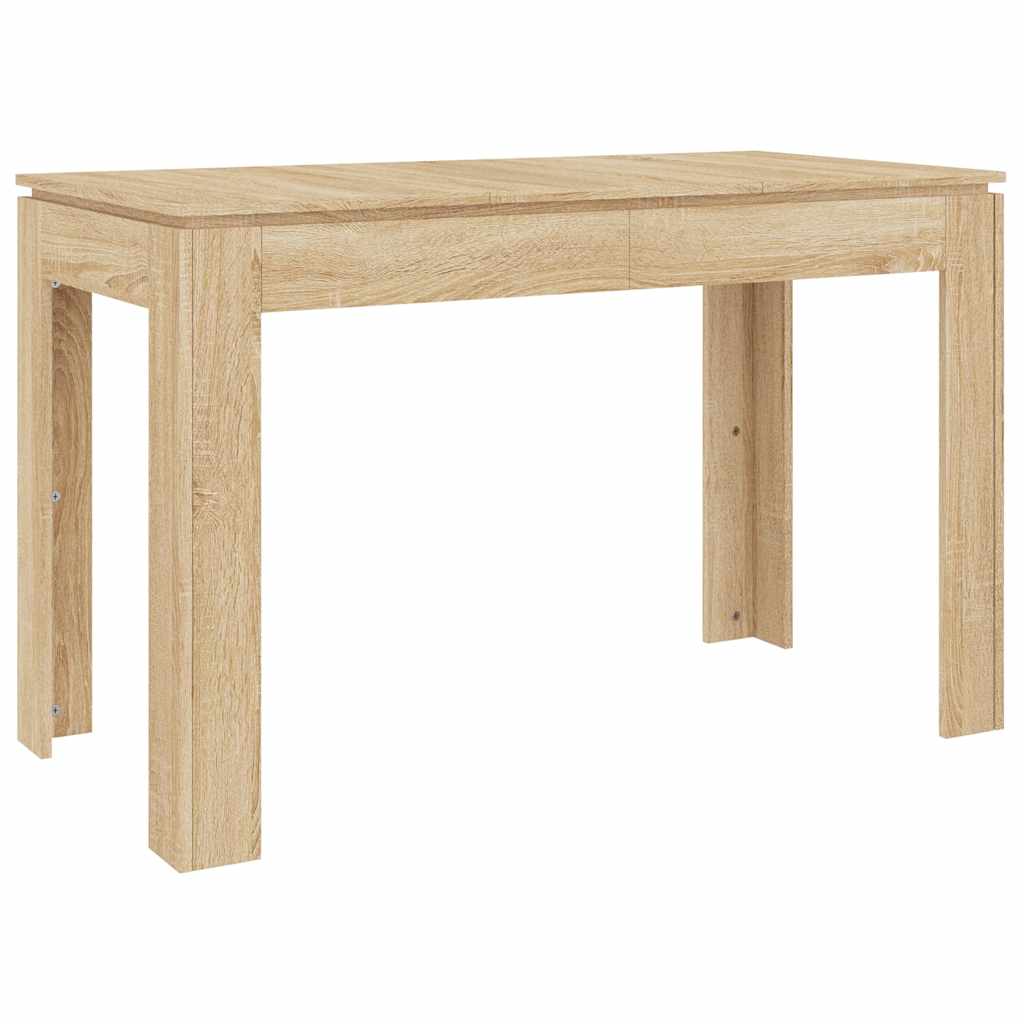 Esstisch Weiß 120x60x76 cm Holzwerkstoff