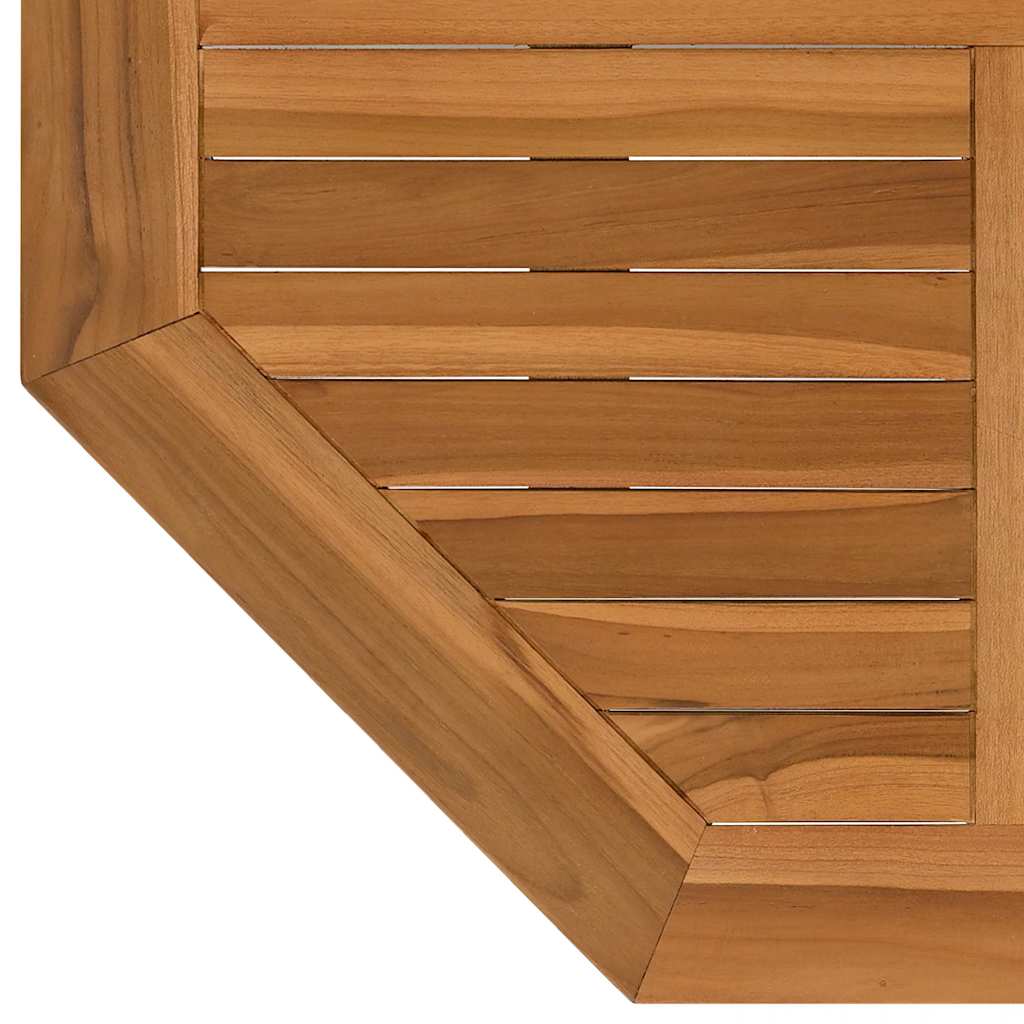 Tischplatte Massivholz Teak Rund 2,5 cm 40 cm