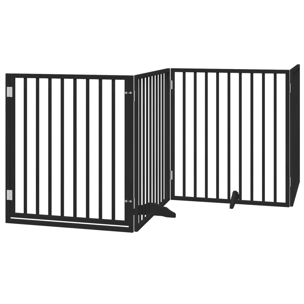 Hundegitter Faltbar 3 Paneele 150 cm Pappelholz