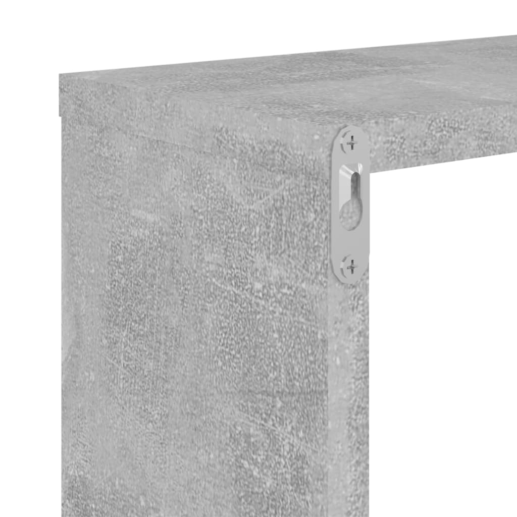 Wandregale 2 Stk. Weiß 50x15x50 cm Holzwerkstoff