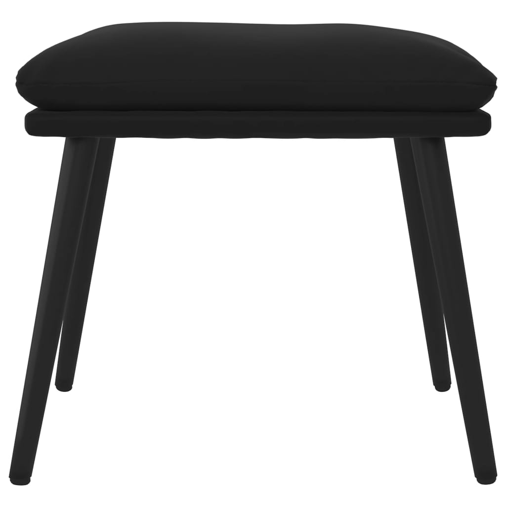 Fußhocker Hellgrau 45x29,5x35 cm Samt