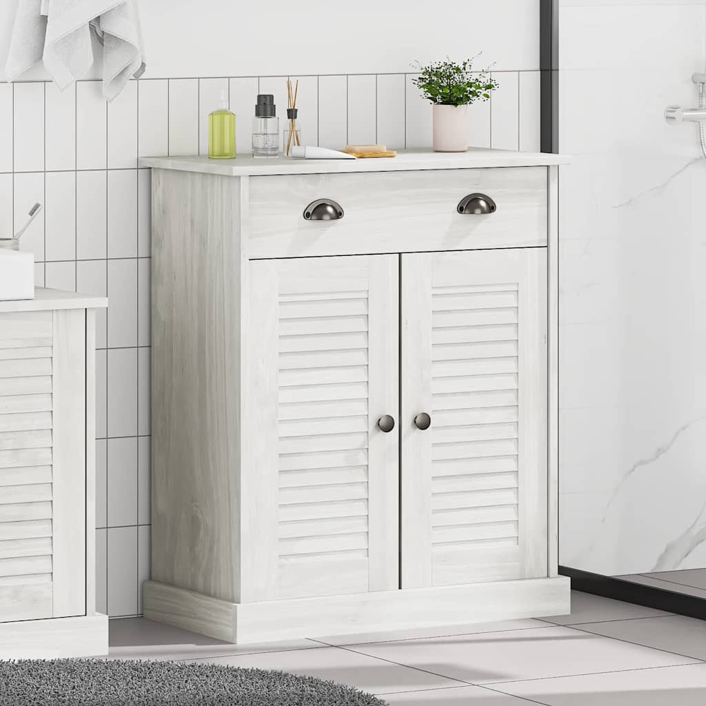 Badezimmerschrank VIGO Braun und Honigbraun 68 x 34 x 80 cm