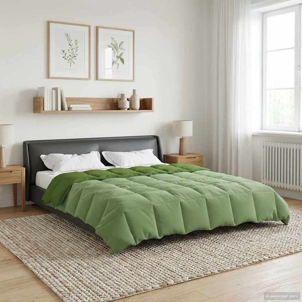 Ganzjahresbettdecke Anthrazit 135 x 200 cm Mikrofaser