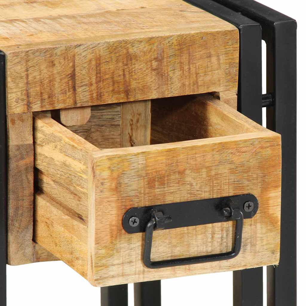 Nachttisch 40 x 35 x 50 cm Massives upgecyceltes Holz