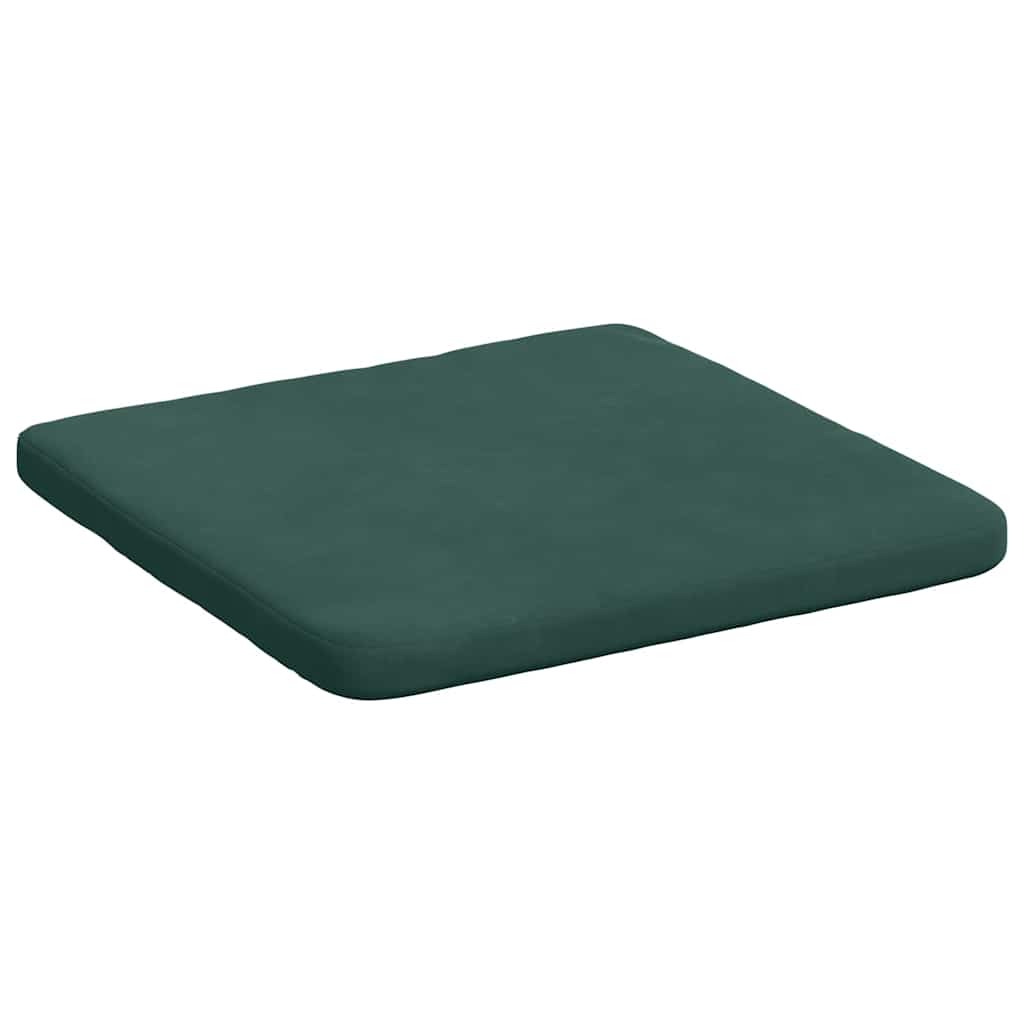 Sitzkissen 4 pcs Blau 40 x 40 x 3 cm Samt