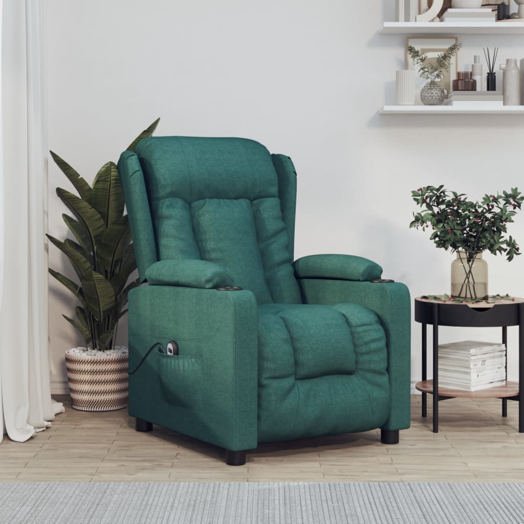 Relaxsessel Elektrisch Braun Stoff