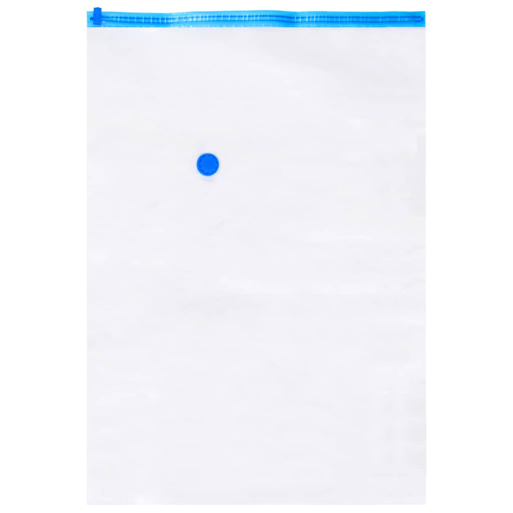 Aufbewahrungstaschen 5 pcs Transparent und Blau 70 x 50 cm