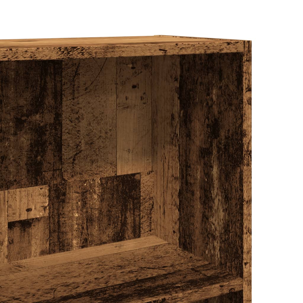 Bücherregal Weiß 80x30x189 cm Holzwerkstoff