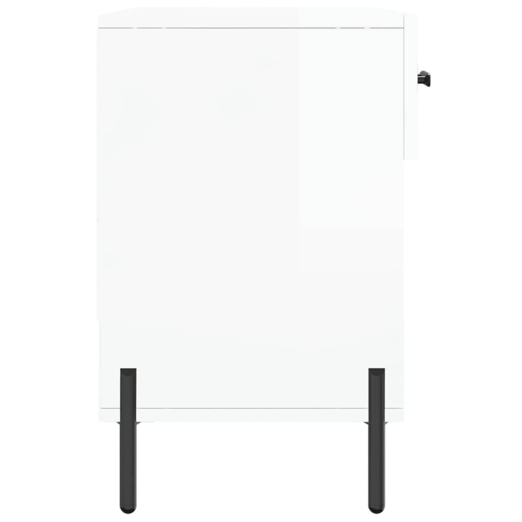 Schuhbank Weiß 102x35x55 cm Holzwerkstoff