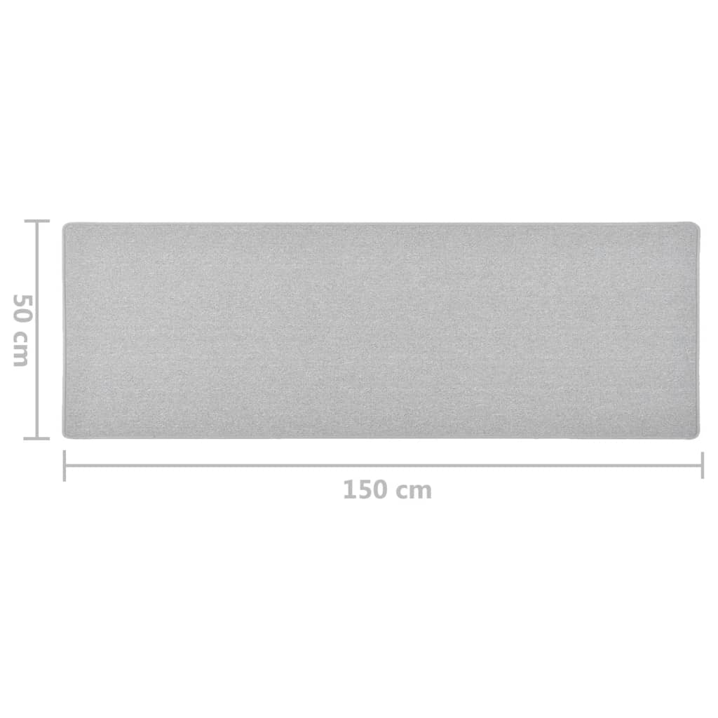 Teppichläufer Anthrazit 80 x 500 cm 100% Polypropylen