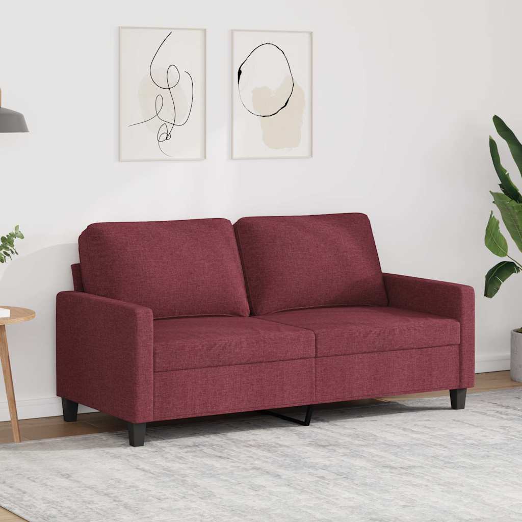 3-Sitzer-Sofa Hellgrau 180 cm Stoff