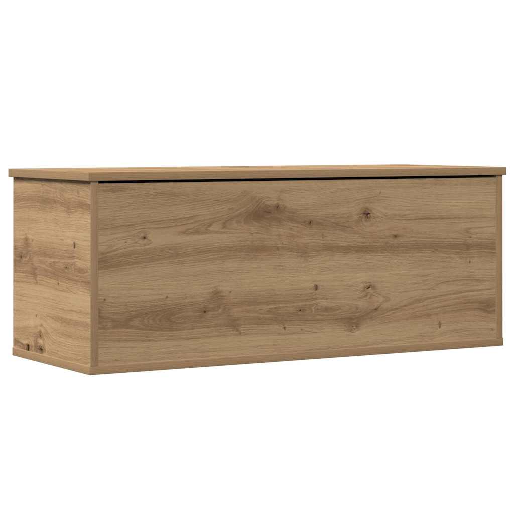 Aufbewahrungstruhe Weiß 84x42x46 cm Holzwerkstoff