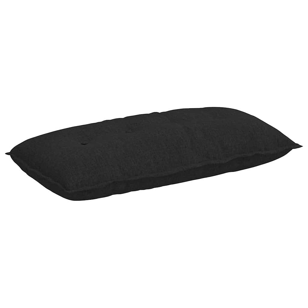 Rückenkissen Hellgrau 50 x 19 x 45 cm Stoff