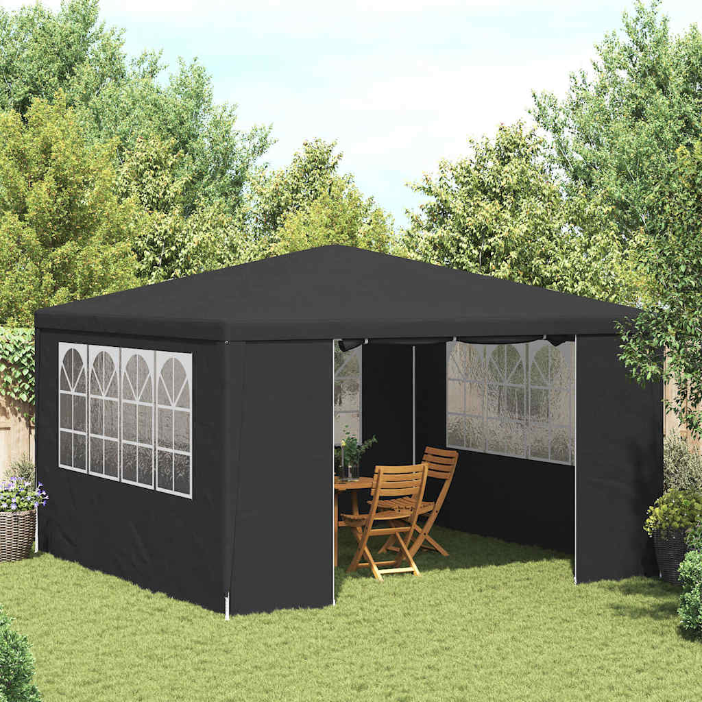 Party-Zelt Rot 200 x 200 x 240 cm PE und Stahl