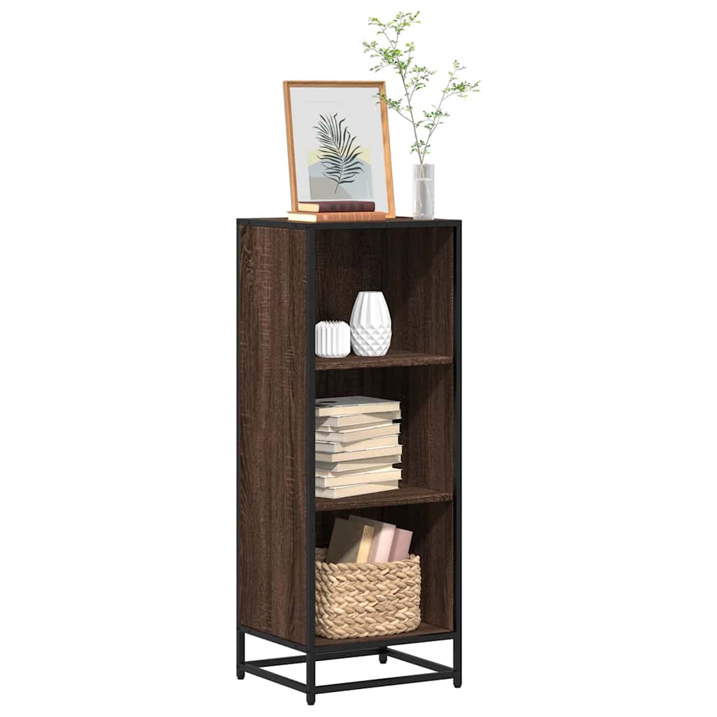 Bücherregal Schwarz 60x35x139 cm Holzwerkstoff