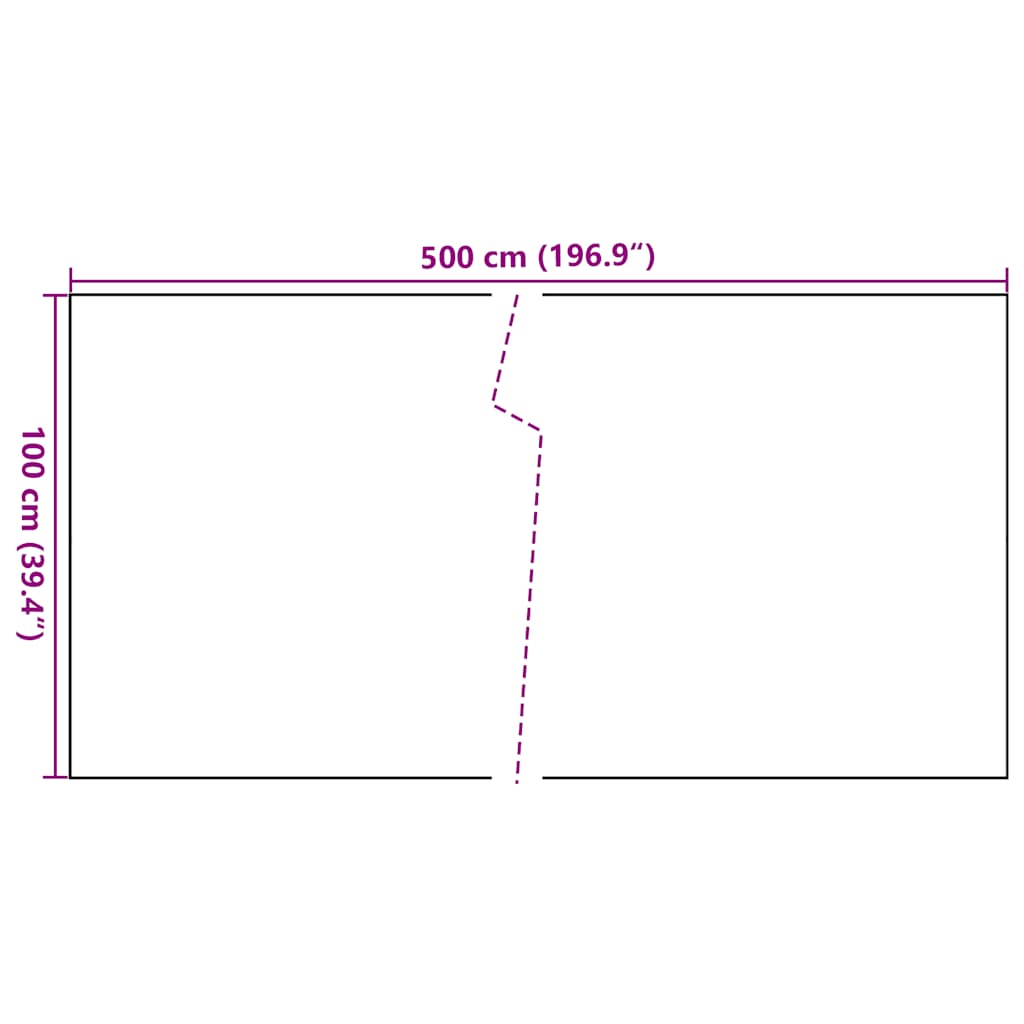 Balkon-Sichtschutz Anthrazit 300x90 cm Poly Rattan