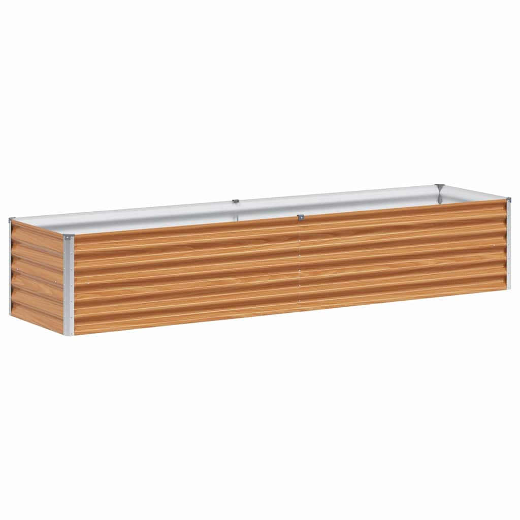 Garten-Hochbeet 100 x 50 x 36 cm Cortenstahl