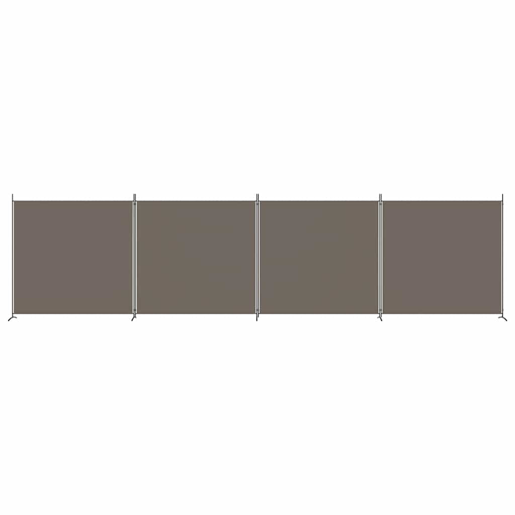 Einzel Panel Raumteiler Beige 175 x 180 cm Stoff