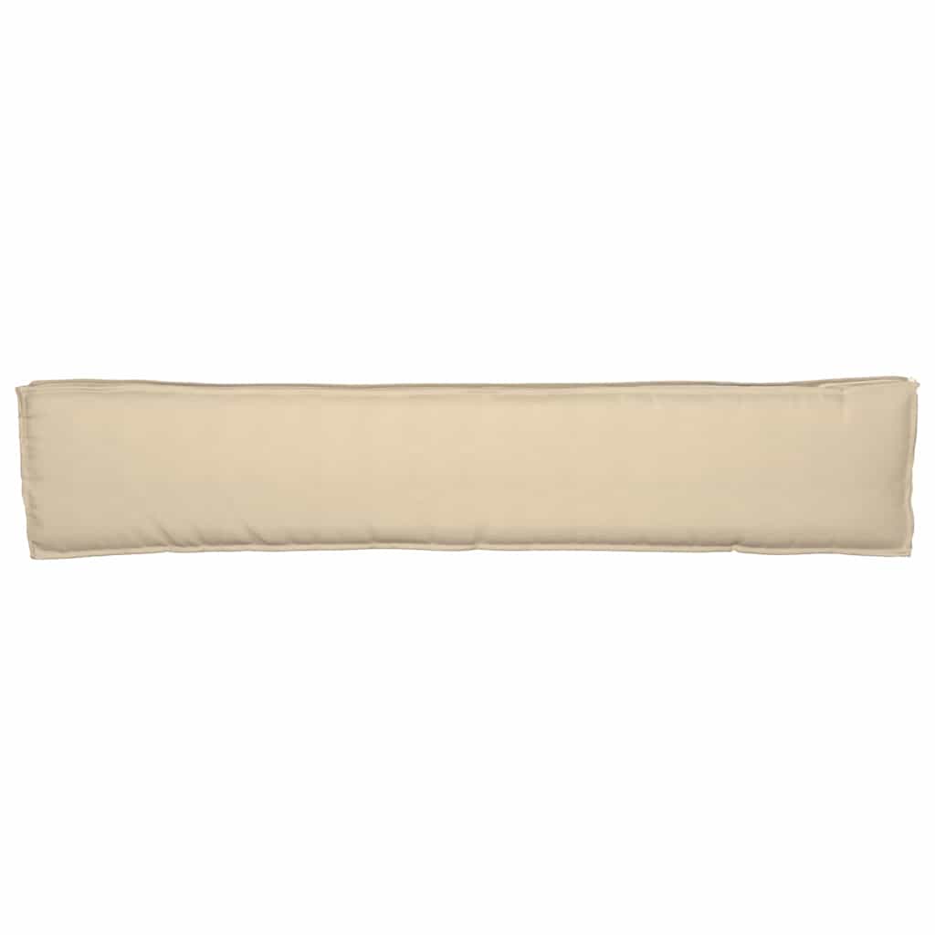Palettenkissen Anthrazit 200 x 40 x 8 cm Oxford-Stoff