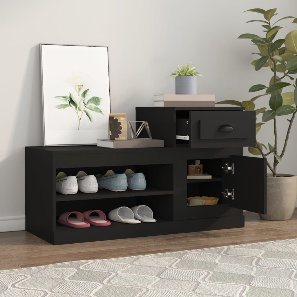 Schuhschrank Weiß 100x42x60 cm Holzwerkstoff