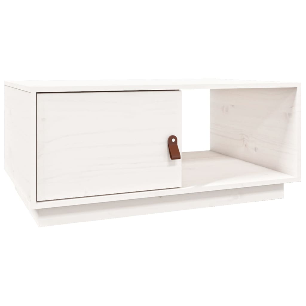 Couchtisch 80x50x35,5 cm Massivholz Kiefer