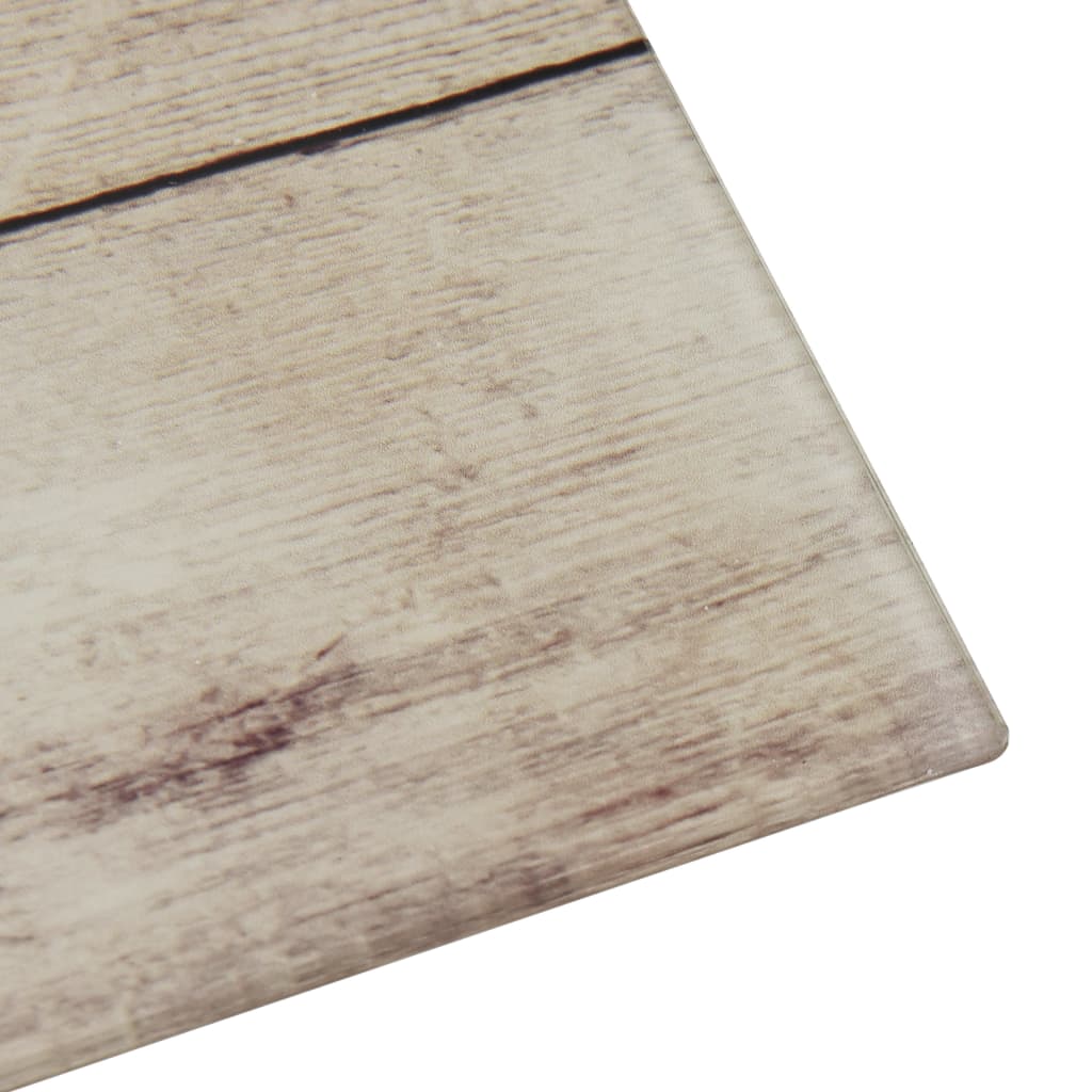 Magnettafel Wandmontage Glas 50x50 cm