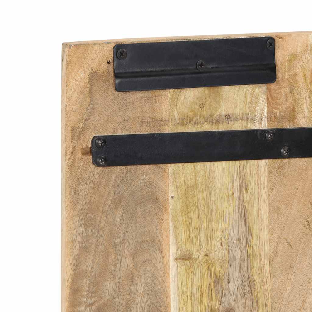 Kopfteil Mehrfarbig 160 cm Massivholz Altholz