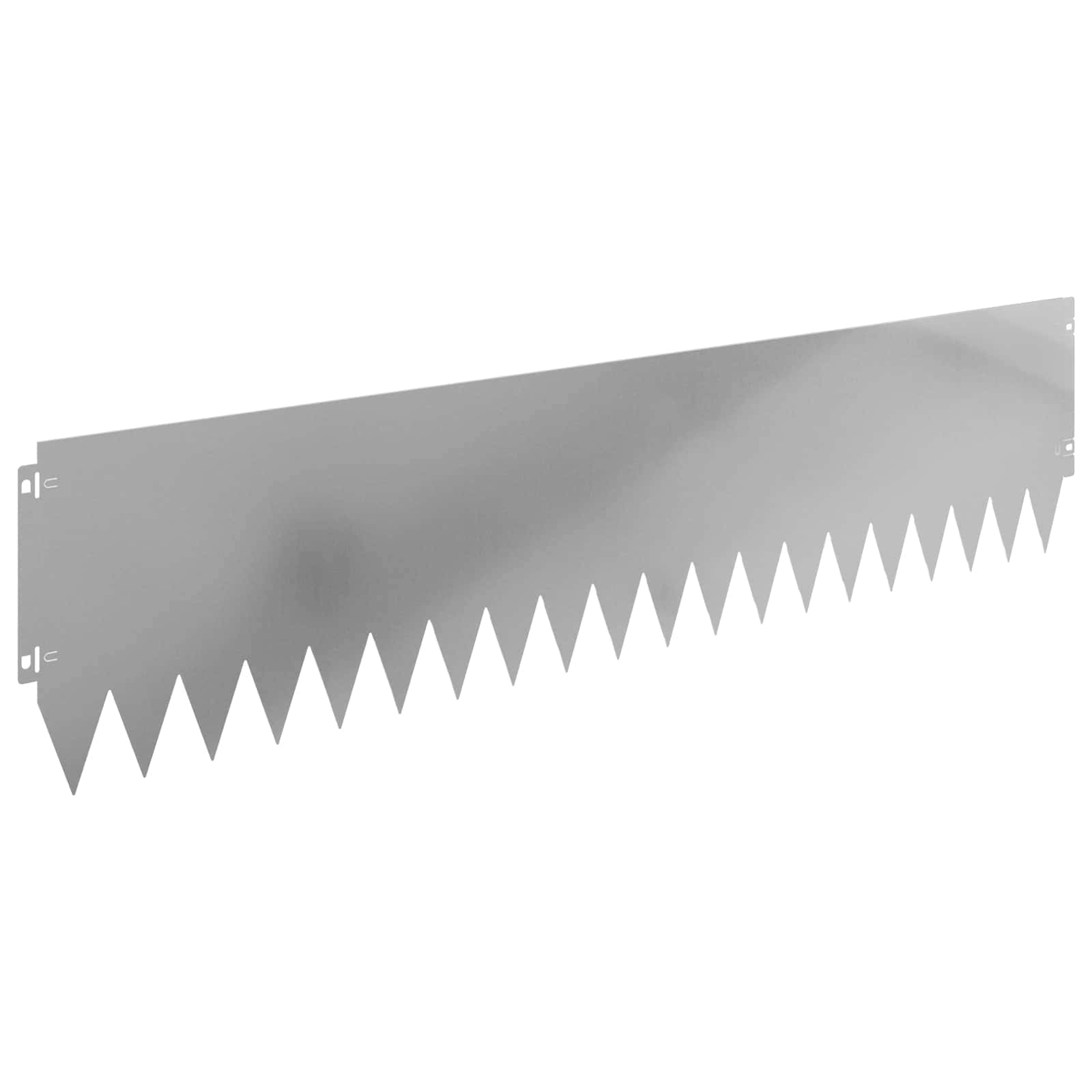 Raseneinfassung 10 pcs 103 x 10 cm Stahl Schwarz