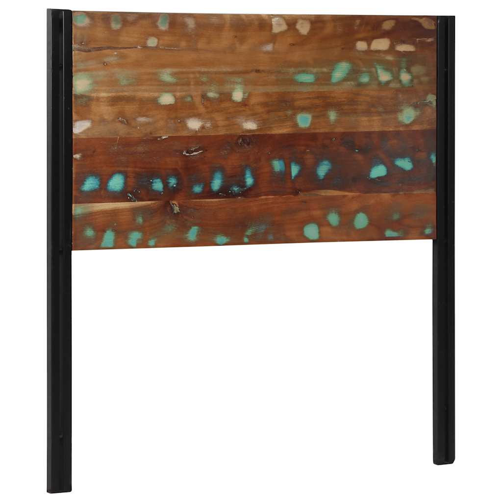 Kopfteil 100 cm Massivholz Mango und Eisen
