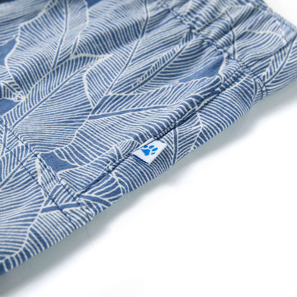 Kindershorts mit Kordelzug Dunkelblau 116