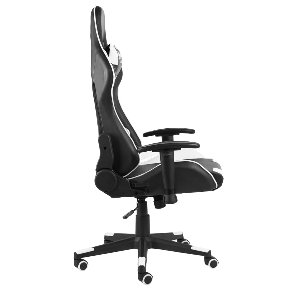 Gaming-Stuhl Drehbar Blau PVC