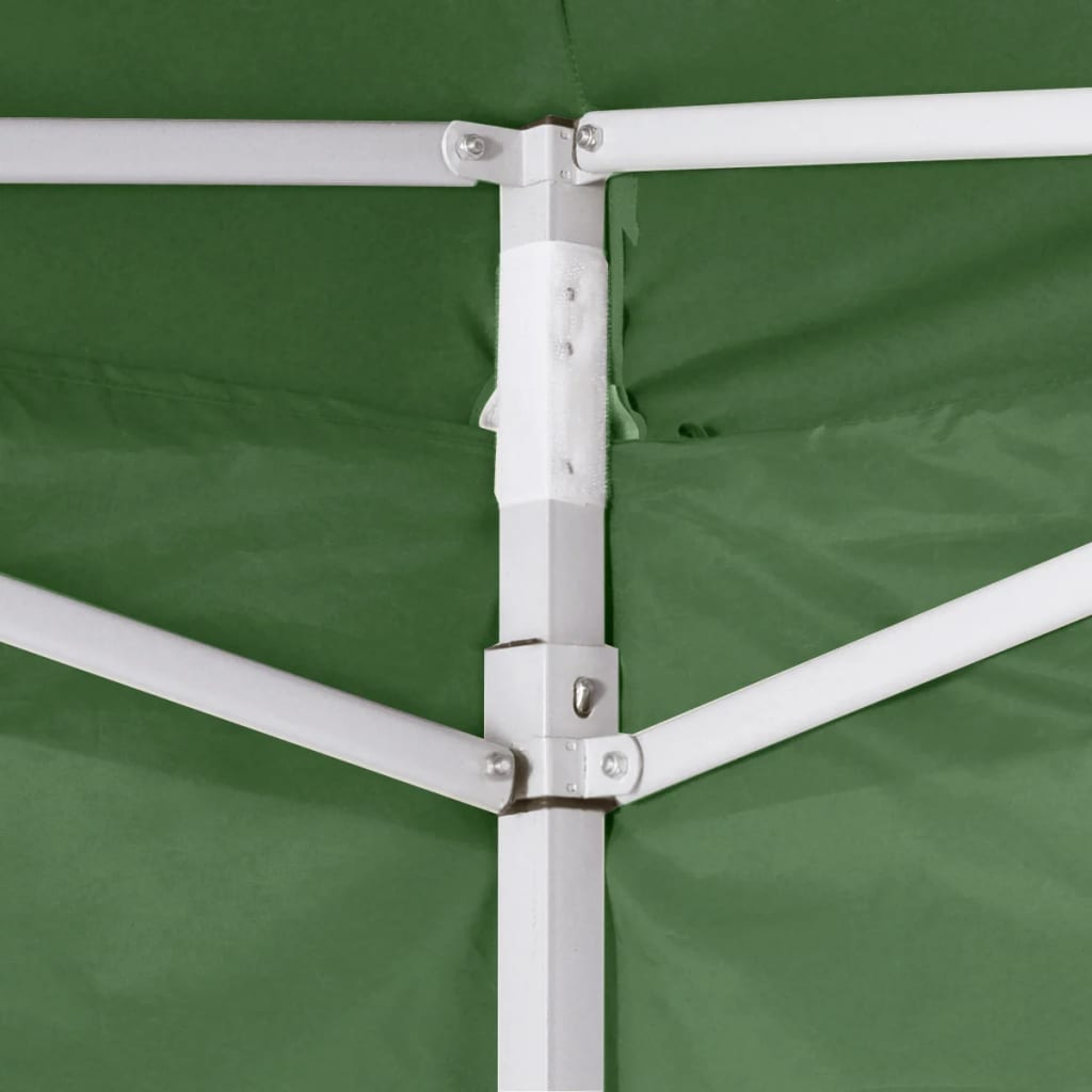 Faltzelt mit 4 Wänden 3 x 3 m Cremeweiß