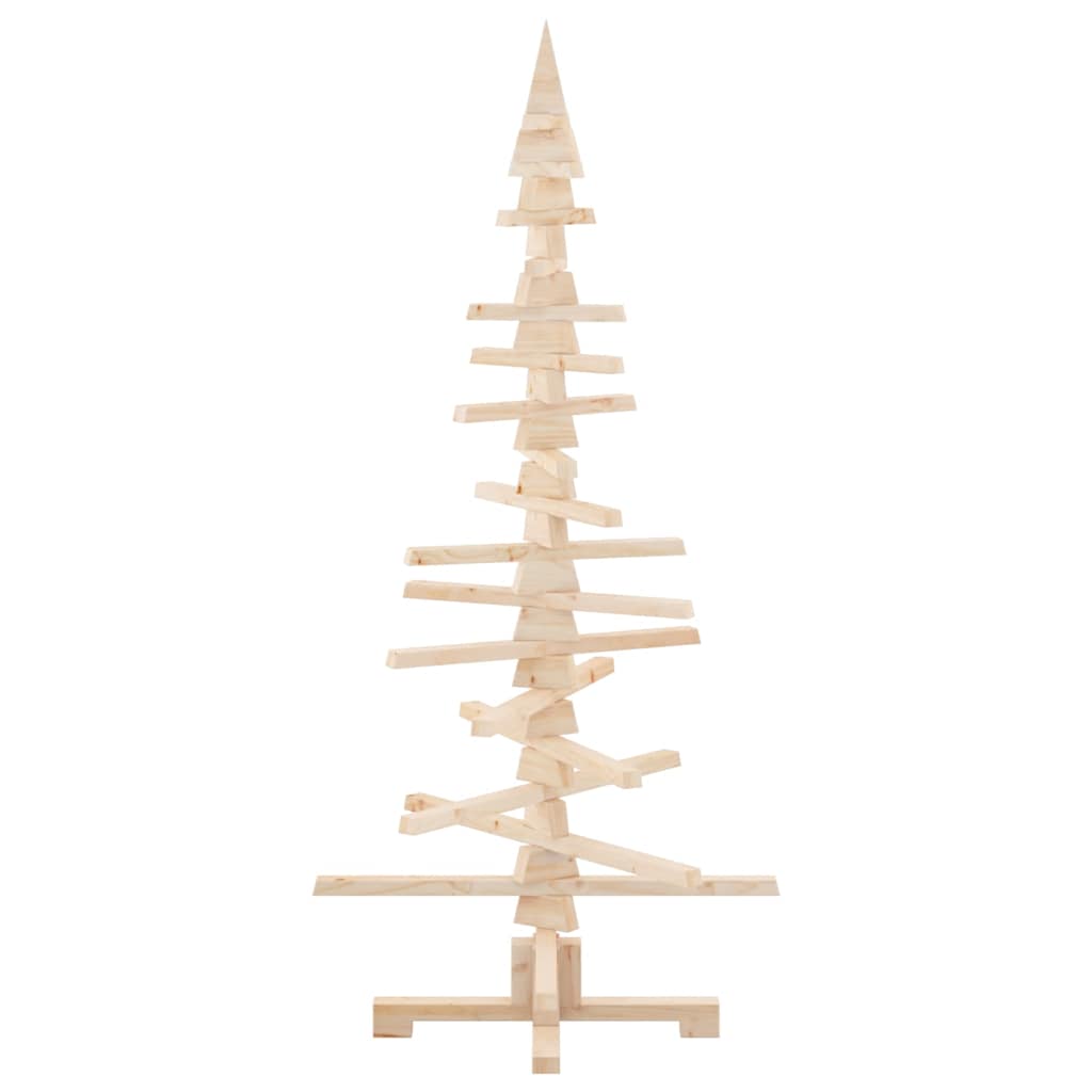 Weihnachtsbaum Holz zum Schmücken 60 cm Massivholz Kiefer