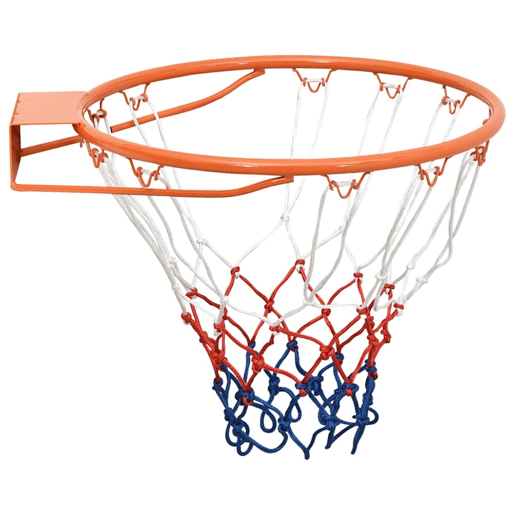 Basketballkorb mit Netz Orange 45 cm