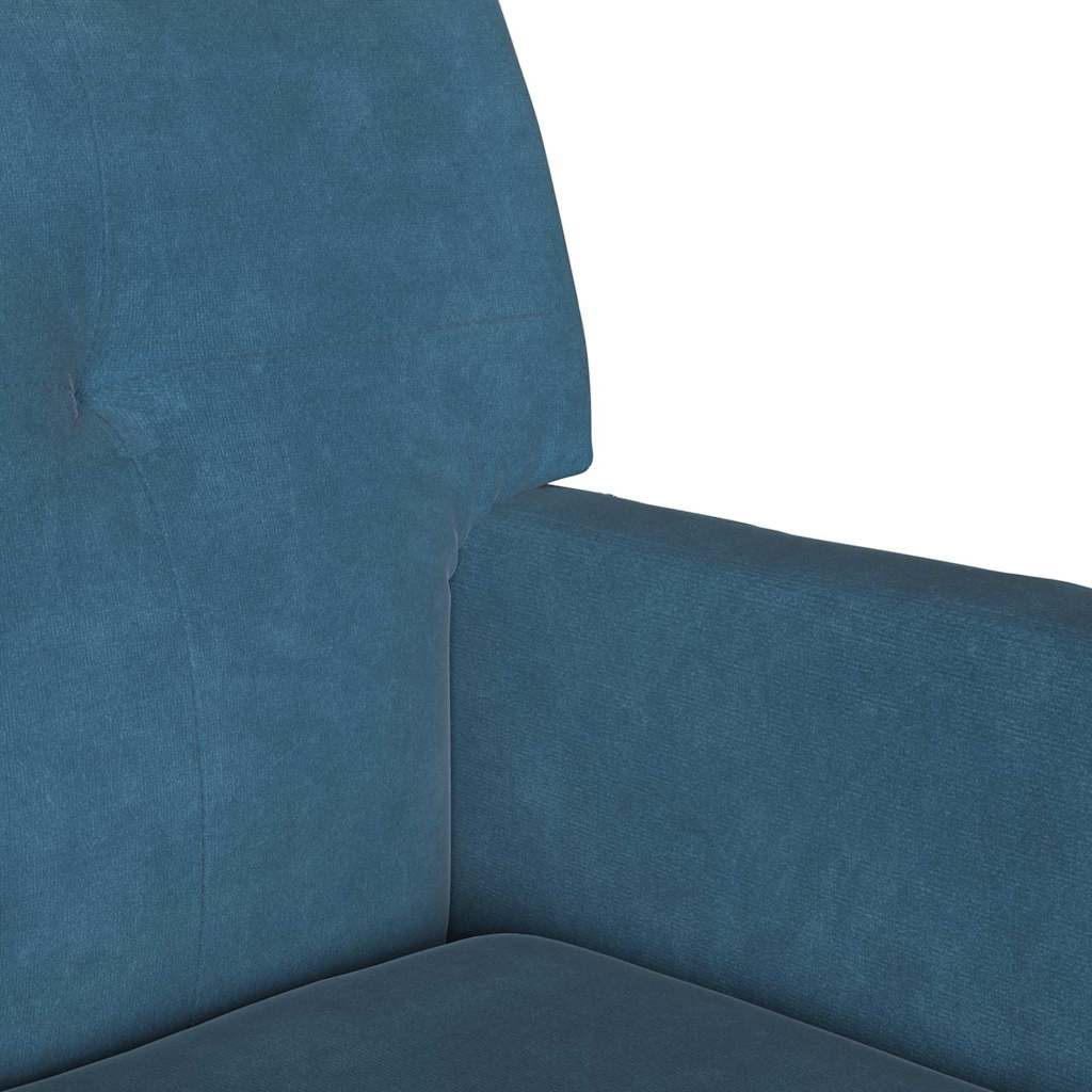 Chesterfield Bank Hellgrau 112 x 65,5 x 75 cm Samt